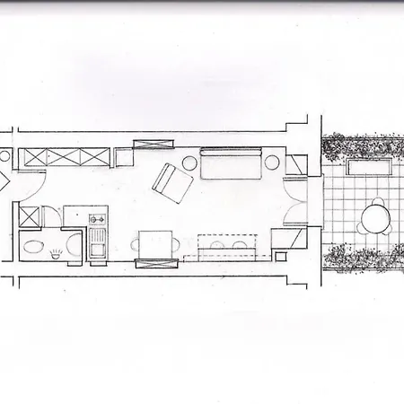 アパート Studio-apartment With Small Garden ヴェネツィア・リド島